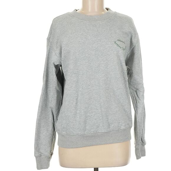 Adanola Tops - Adanola Sport Grey Pullover Crewneck Sweatshirt Size M
